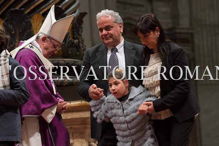 LA FONDAZIONE DAL PAPA PER PADRE PIO