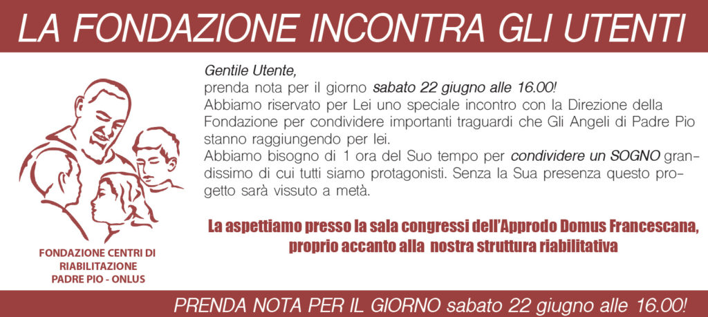 FONDAZIONE, PAZIENTI E ASSOCIAZIONI INSIEME PER MIGLIORARE QUALITÀ SERVIZI