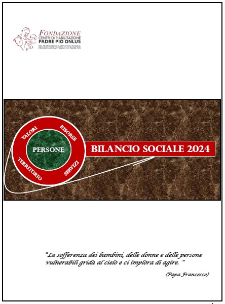 IL BILANCIO SOCIALE 2024