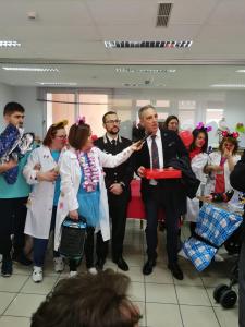 Donazione uova di Pasquali dai carabinieri