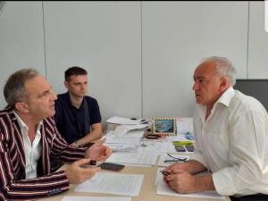 dr. Forte con il dr. Tulipani